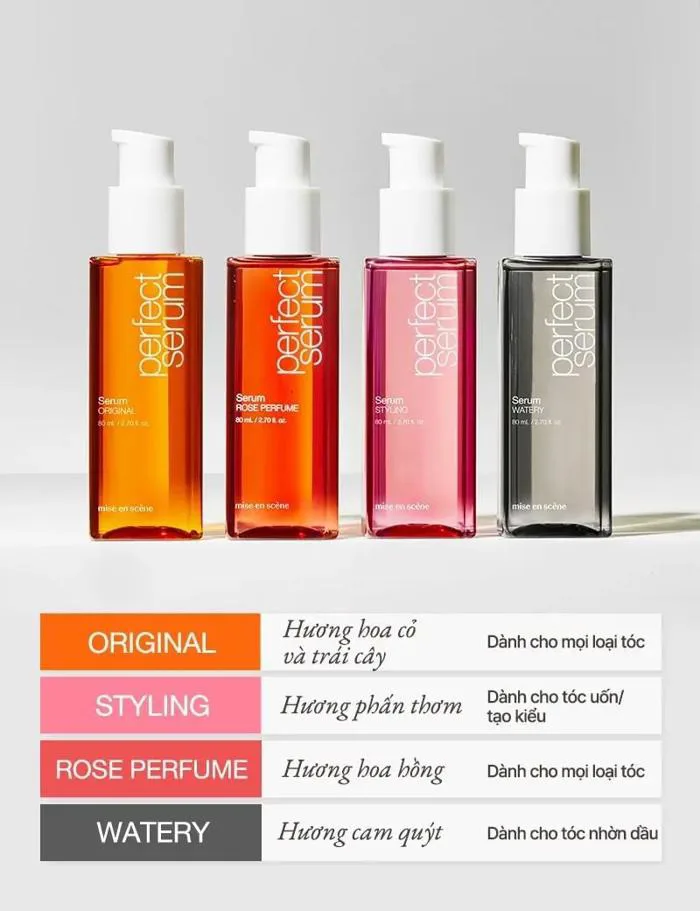 Tinh chất chăm sóc tóc Mise En Scene 80ml