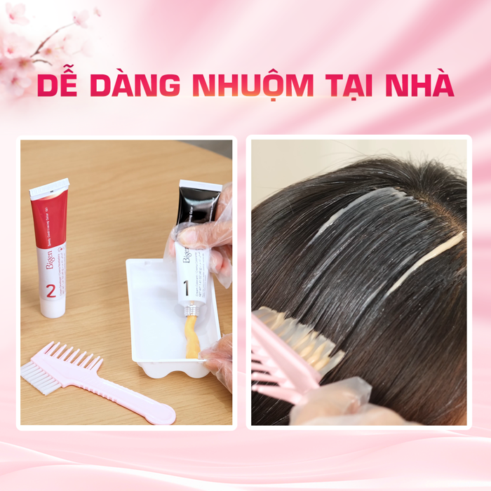 Thuốc Nhuộm Tóc Phủ Bạc Tại Nhà Bigen Số - Phủ Bạc Thảo Dược, Màu Thời  Trang 80ml