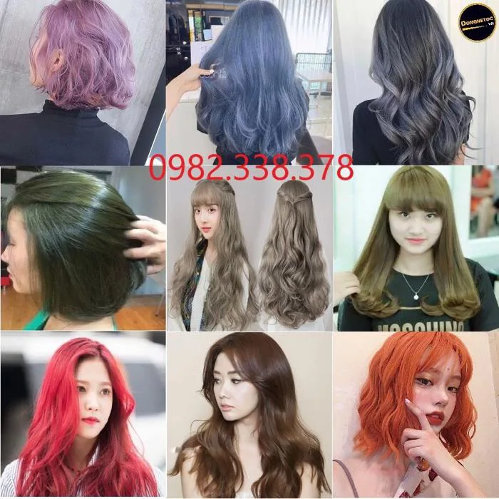 Combo Thuốc Nhuộm Tóc Tại Nhà