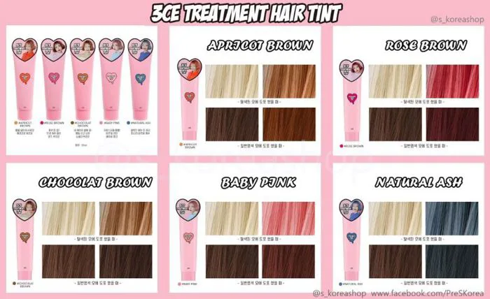 5 loại thuốc nhuộm tóc tạm thời lên màu cực đẹp chuẩn mà không làm hại tóc