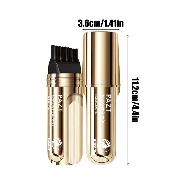 Thuốc nhuộm tóc tạm thời Stick Quick Root Touch-Up Lược màu tóc để che phủ  tóc màu xám Màu tóc tự nhiên Dễ sử dụng Trang điểm tóc có thể giặt được