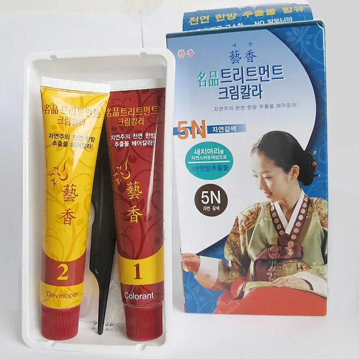 Thuốc nhuộm tóc Thảo dược Hàn Quốc - Treatment cream hair color -  hanshop.com.vn