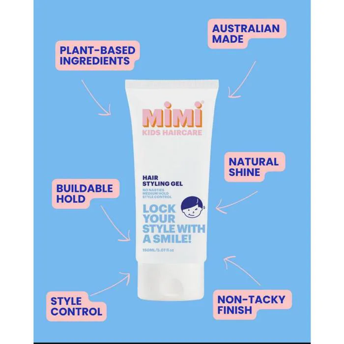 Hàng Chuẩn Úc] GEL VUỐT TÓC HỮU CƠ CHO BÉ & NGƯỜI LỚN OC NATURAL HAIR GEL  KID | Shopee Việt Nam