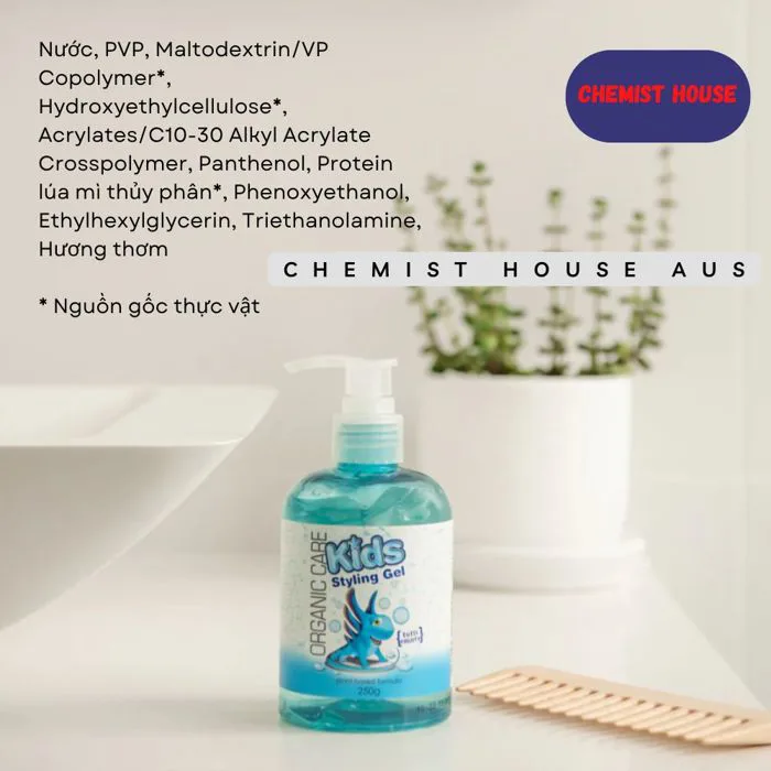 Hàng Chuẩn Úc] GEL VUỐT TÓC HỮU CƠ CHO BÉ & NGƯỜI LỚN OC NATURAL HAIR GEL  KID | Shopee Việt Nam