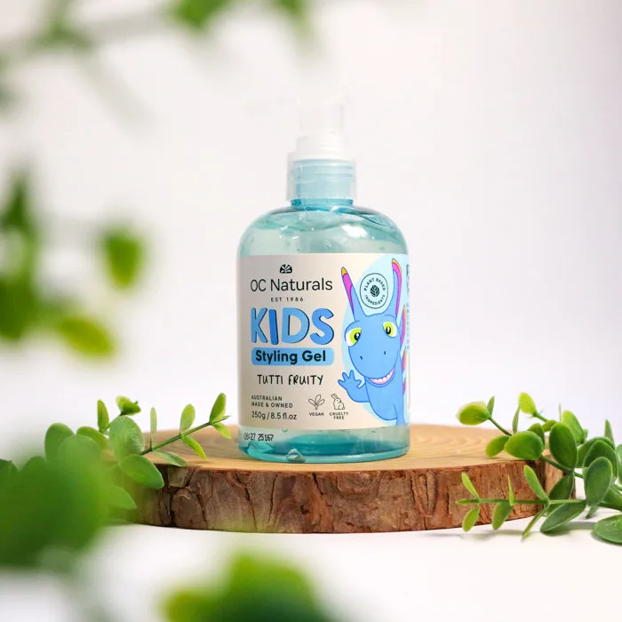 OC Kids Tutti Fruity Styling Gel vuốt tóc tạo kiểu hữu cơ cho bé và người