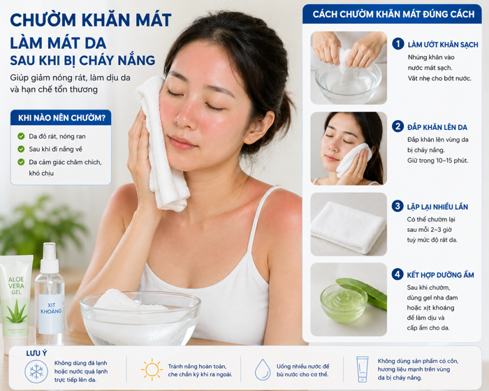 Chuyên gia hướng dẫn cách bảo vệ da khỏi cháy nắng khi nắng nóng đỉnh điểm