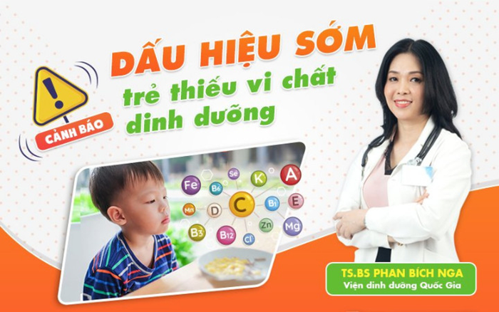 Trẻ thiếu vi chất: Đừng thờ ơ với dấu hiệu cảnh báo sớm và giải pháp hiệu  quả từ chuyên gia