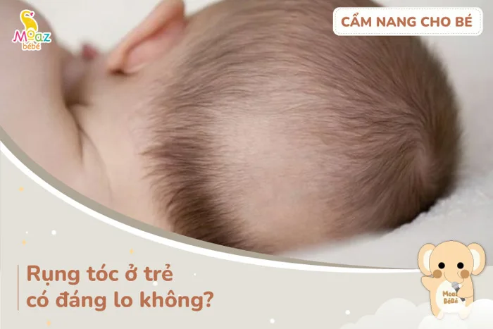 Rụng tóc vành khăn ở trẻ sơ sinh: Nguyên nhân và cách khắc phục