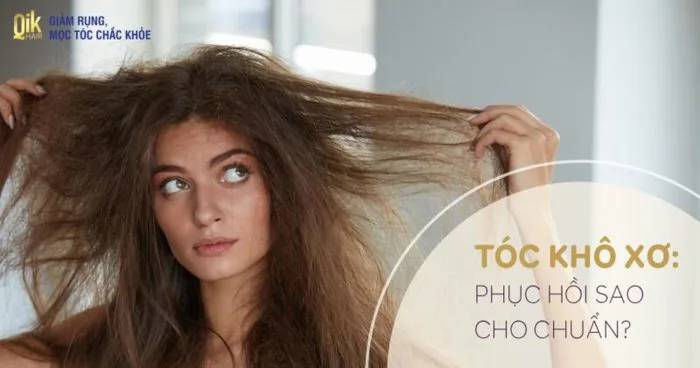 Tóc bị khô xơ sau khi uốn: cách dưỡng đơn giản tại nhà | Qik Hair Tóc bị khô xơ sau khi uốn: cách dưỡng đơn giản tại nhà | Qik Hair