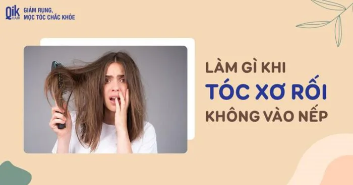 Tóc bị khô xơ sau khi uốn: cách dưỡng đơn giản tại nhà | Qik Hair Tóc bị khô xơ sau khi uốn: cách dưỡng đơn giản tại nhà | Qik Hair