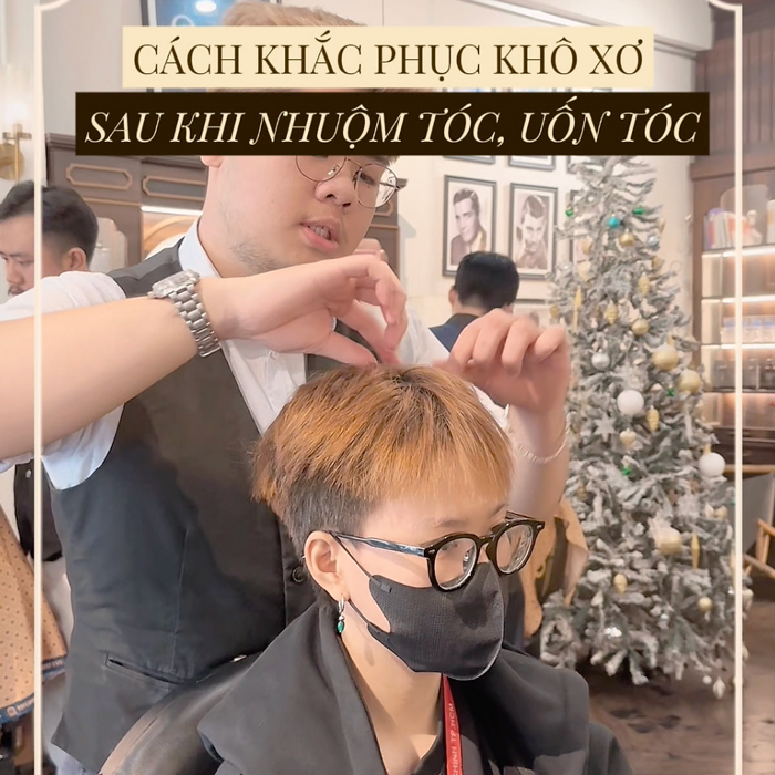 CÁCH KHẮC PHỤC TÓC KHÔ XƠ SAU KHI UỐN NHUỘM CÁCH KHẮC PHỤC TÓC KHÔ XƠ SAU KHI UỐN NHUỘM