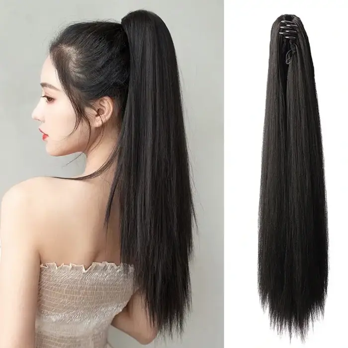 Tóc Giả Ngoạm Đuôi Thẳng Dài - Phạm Thị Cúc