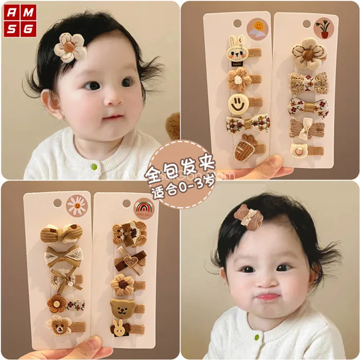 SET 5 KẸP TÓC CHO BÉ | A Mẫn Sài Gòn