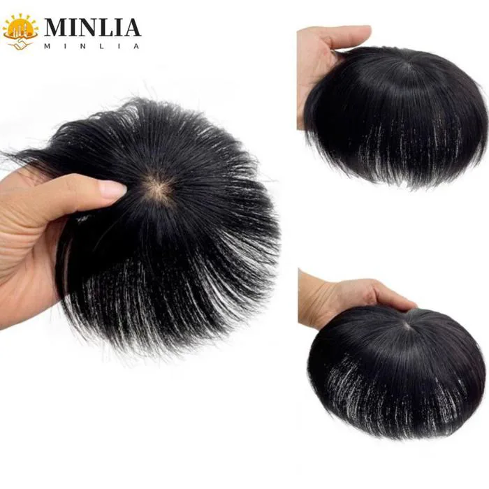 MINLIA Tóc Giả Ngắn Thẳng, Kẹp Tóc Toppers Nam Che Hói, Tóc Thay Thế Thoáng  Khí, Giả Nam Tự Nhiên, Che Hói Cho Nam Giới | Shopee Việt Nam