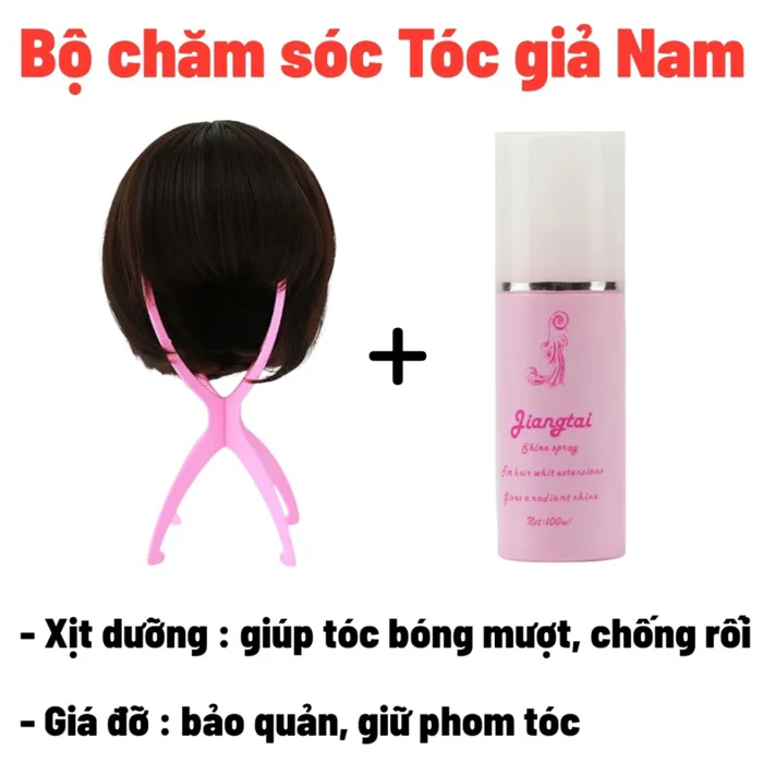 Tóc Giả Che Hói Cho Nam Dạng Kẹp Nửa Đầu, Che Hói Nam - TG3111 | Shopee  Việt Nam