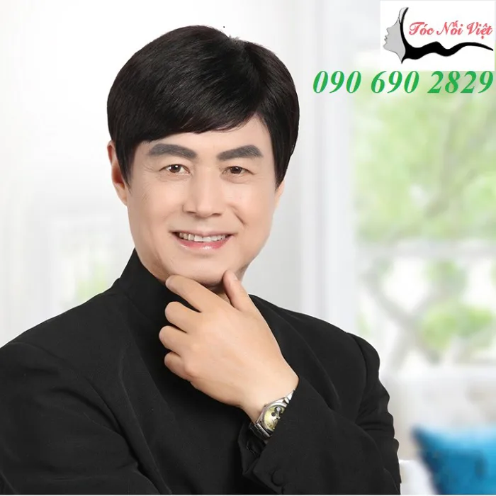 Tóc đội nam bằng tóc thật, Tóc giả nam