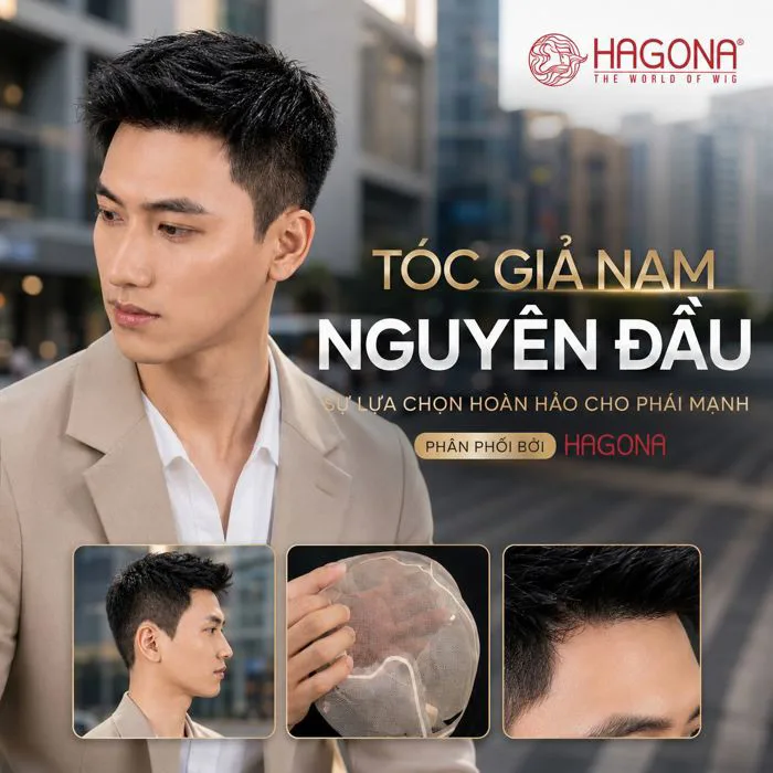 Tóc Giả Nam Nguyên Đầu Siêu Da Đầu: Sự Lựa Chọn Hoàn Hảo Cho Phái Mạnh