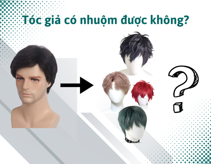 Tóc Giả Có Nhuộm Được Không? Cách Nhuộm Tóc Giả Tại Nhà | VTG Hair