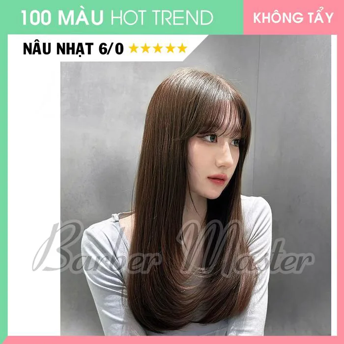 Kho sỉ thuốc nhuộm màu thịnh hành nâu nhạt chất lượng, giá tốt nhất TP |  Thankinhtoc.vn