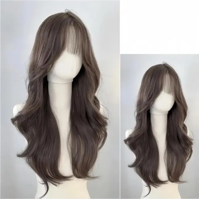 Tóc Giả Nguyên Đầu Xoăn Lơi Siêu Da 60cm - Phạm Thị Cúc