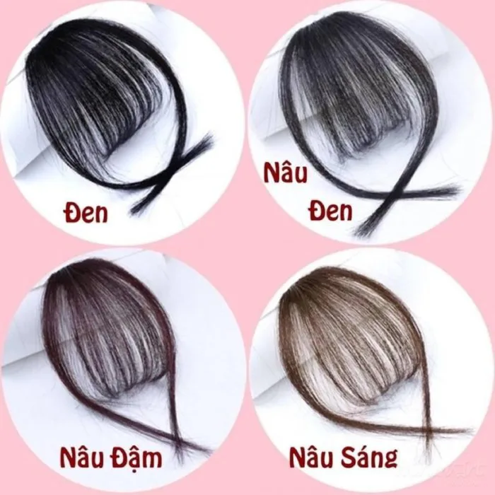 Set 3 Tóc mái giả Hàn Quốc | WinMart