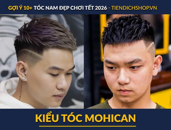 Gợi ý 10+ phong cách tóc nam chơi Tết siêu HOT 2026
