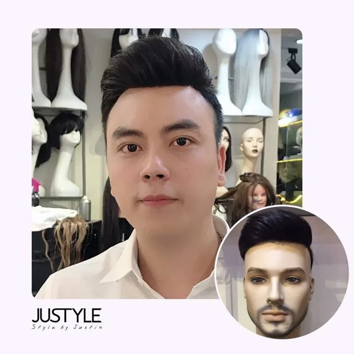 MÁI NAM UNDERCUT CÔNG SỞ (CHƯA BAO GỒM PHÍ UỐN NHUỘM) – Tóc Giả JUSTYLE