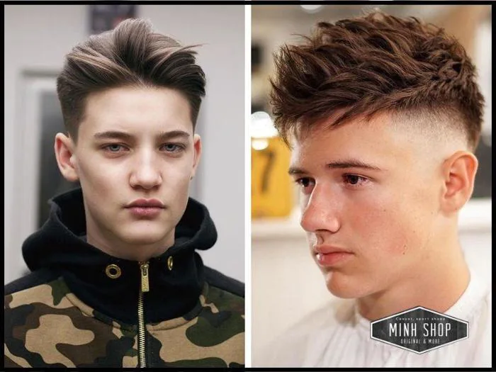 Mặt Gầy Má Hóp Nam Nên Để Tóc Gì? Gợi Ý 15 Kiểu Tóc Hot Hit 2025 |  Minhshop.vn