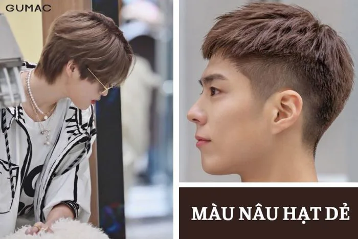 Con trai nên nhuộm tóc màu gì để sáng da |15+ màu tóc cho da ngăm