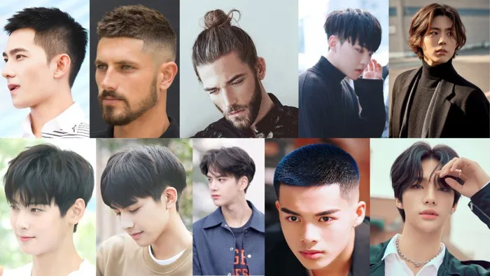 25 kiểu tóc phù hợp với mặt dài nam giúp khuôn mặt cân đối