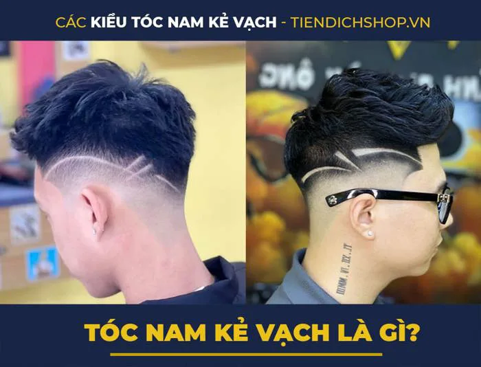 Các kiểu tóc nam kẻ vạch Tatoo Hair cá tính và phong cách nhất