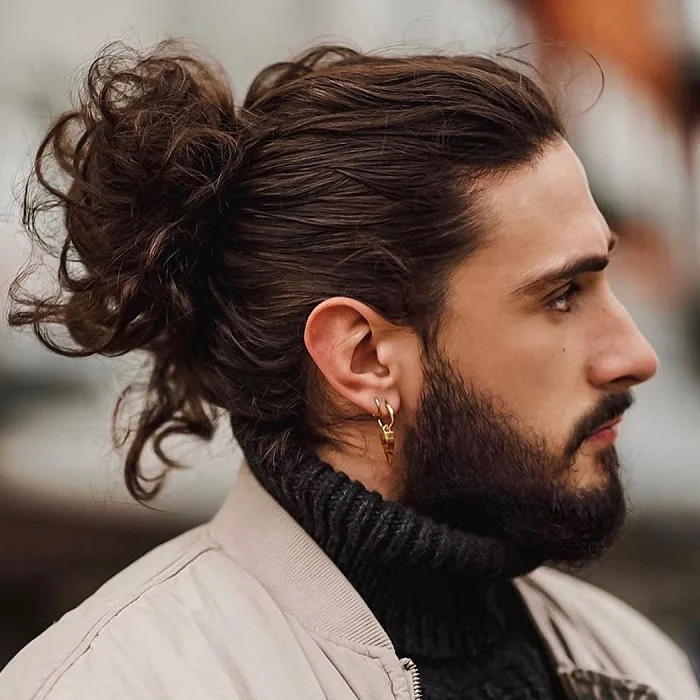 TOP 10+] Kiểu tóc Man Bun nam 