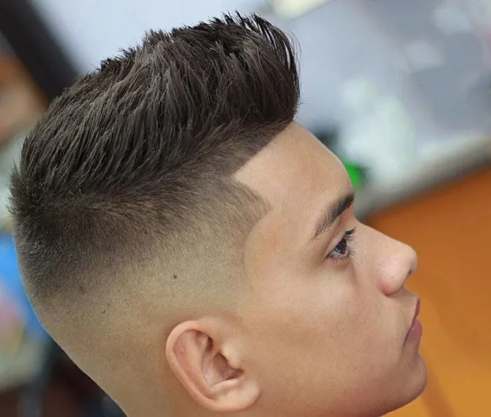 Kiểu tóc nam đẹp cho người béo - Barber Shop Vũ Trí