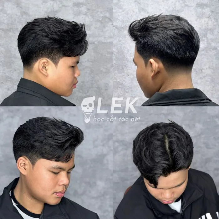 Kiểu tóc Side Part Ngắn Nam Đẹp 2026 tại LEK Barber Academy Kiểu tóc Side Part Ngắn Nam Đẹp 2026 tại LEK Barber Academy
