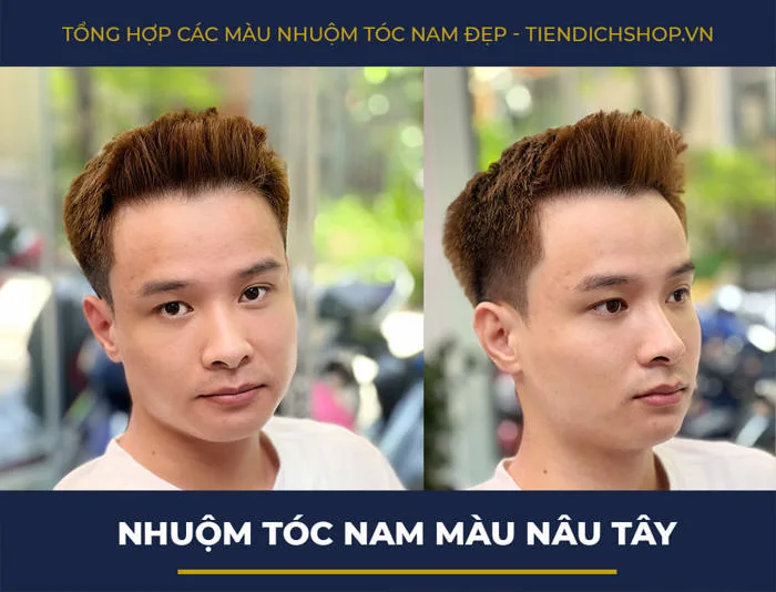 17+ Màu nhuộm tóc nam 