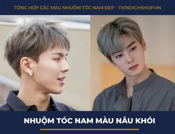17+ Màu nhuộm tóc nam 