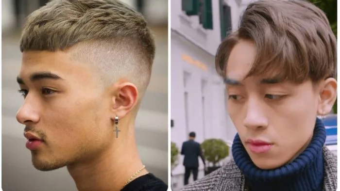 5 kiểu tóc nam màu xám khói trầm dành cho chàng da ngăm
