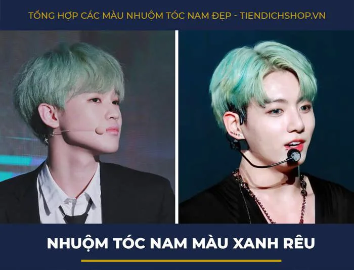 17+ Màu nhuộm tóc nam 