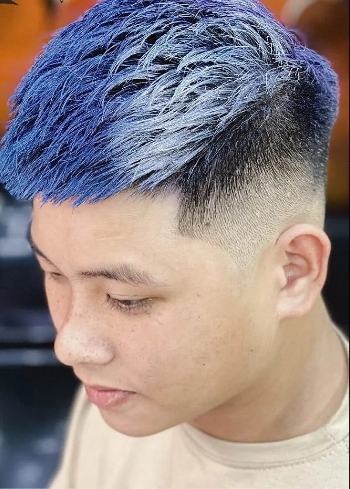 Tóc xanh đen Nam phai ra màu gì? Top màu tóc xanh đen đẹp - Viện Thẩm Mỹ  Diva