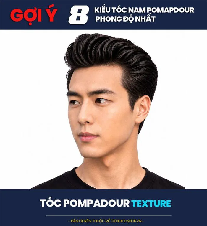 Đừng bỏ qua 8+ kiểu tóc nam Pomapdour phong độ nhất 2026