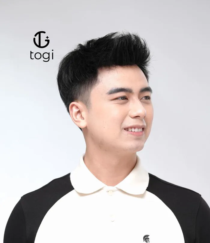 Tóc giả nam kiểu Short Quiff làm bằng tóc thật – Phong cách hiện đại, lịch  lãm cho phái mạnh