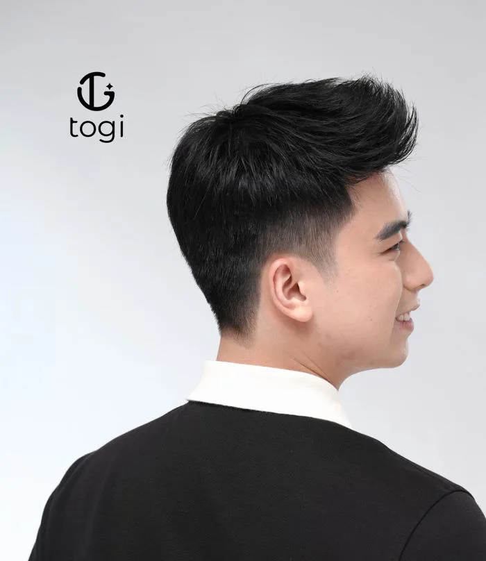 Tóc giả nam kiểu Short Quiff làm bằng tóc thật – Phong cách hiện đại, lịch  lãm cho phái mạnh