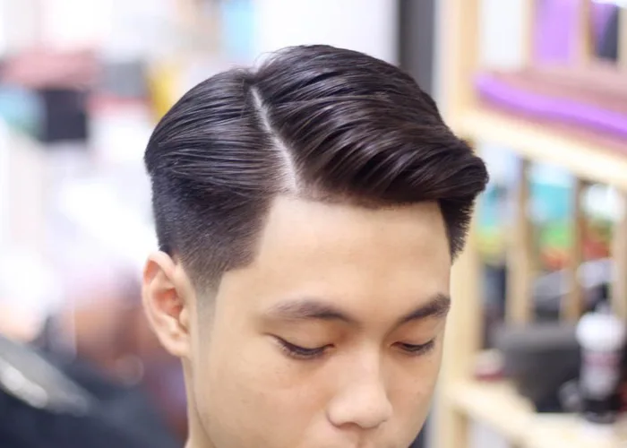 Kiểu tóc nam Side Swept - Barber Shop Vũ Trí - Tin Tức