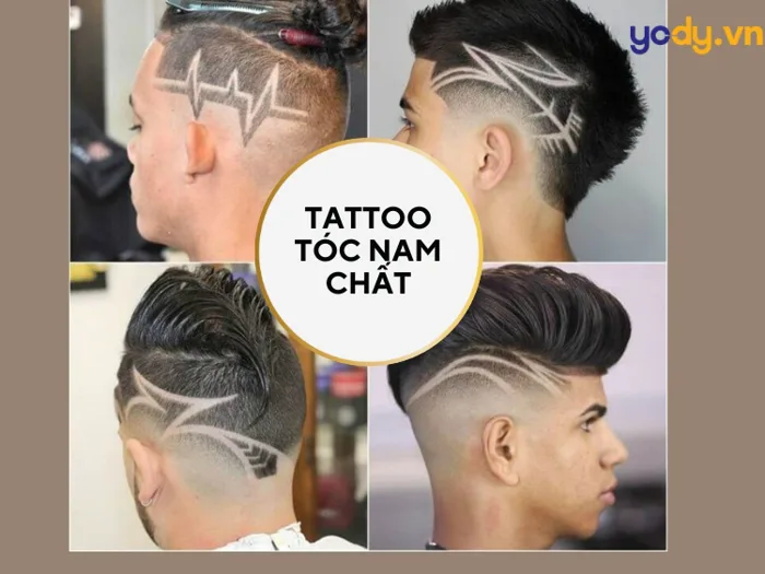 TOP 20 mẫu tattoo tóc nam chất, cực trendy và cá tính | Yody