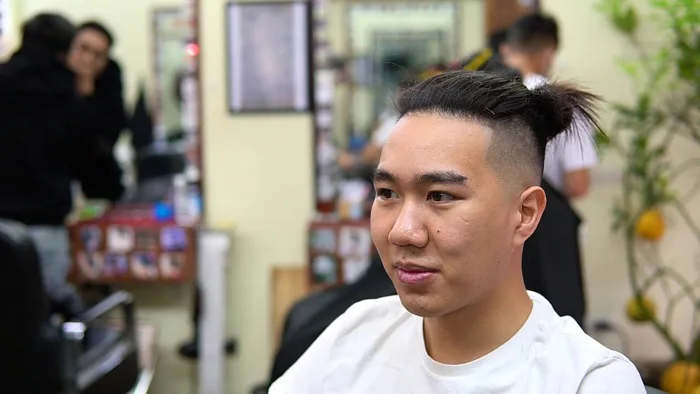 TOP KNOT in TƯỜNG BARBER HANOI VIETNAM