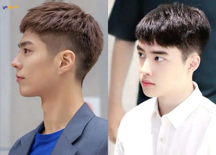 Trán cao để tóc gì nam? Thử 7+ kiểu tóc nam che khuyết điểm | Yody