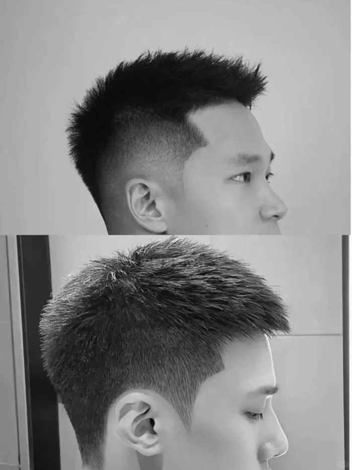 7 Kiểu Tóc Ngắn Cho Nam Trán Cao Cứ Cắt Là Đẹp Trai