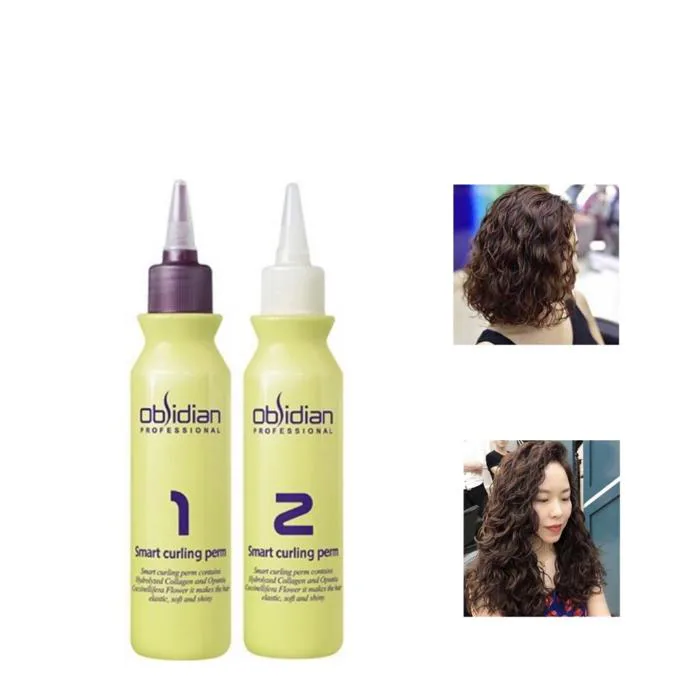 THUỐC UỐN TÓC 3D OBSIDIAN SMART CURLING PERM UỐN LẠNH UỐN NÓNG 120MLX2 mùi  dễ chịu, không gây hỏng tóc Mỹ phẩm Trường An