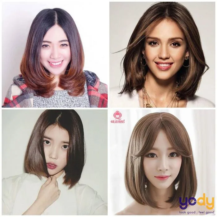 TOP 12 kiểu tóc 2 mái nữ đẹp giúp nàng thăng hạng nhan sắc | Yody