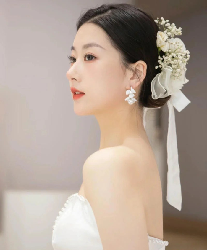 10 Style Giúp Cô Dâu Tóc Ngắn Vẫn Trẻ Trung, Lung Linh ‣ JW Planner